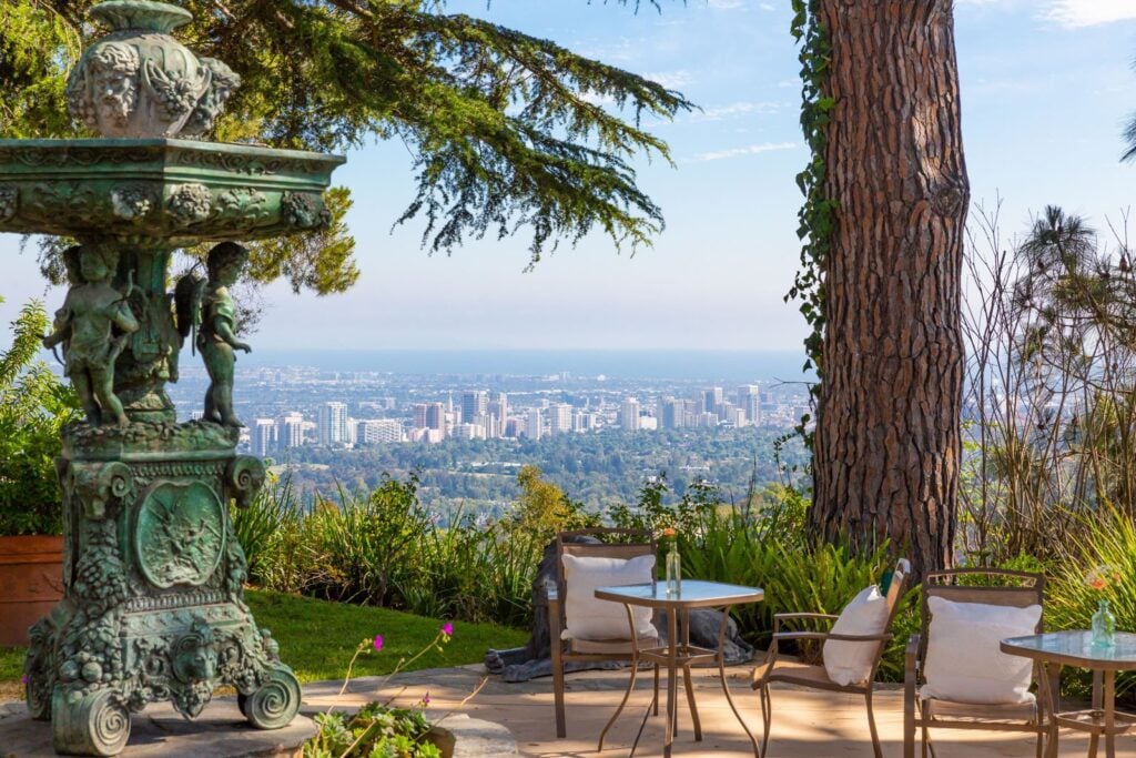 Scenic mountain views from our Beverly Hills Rehab